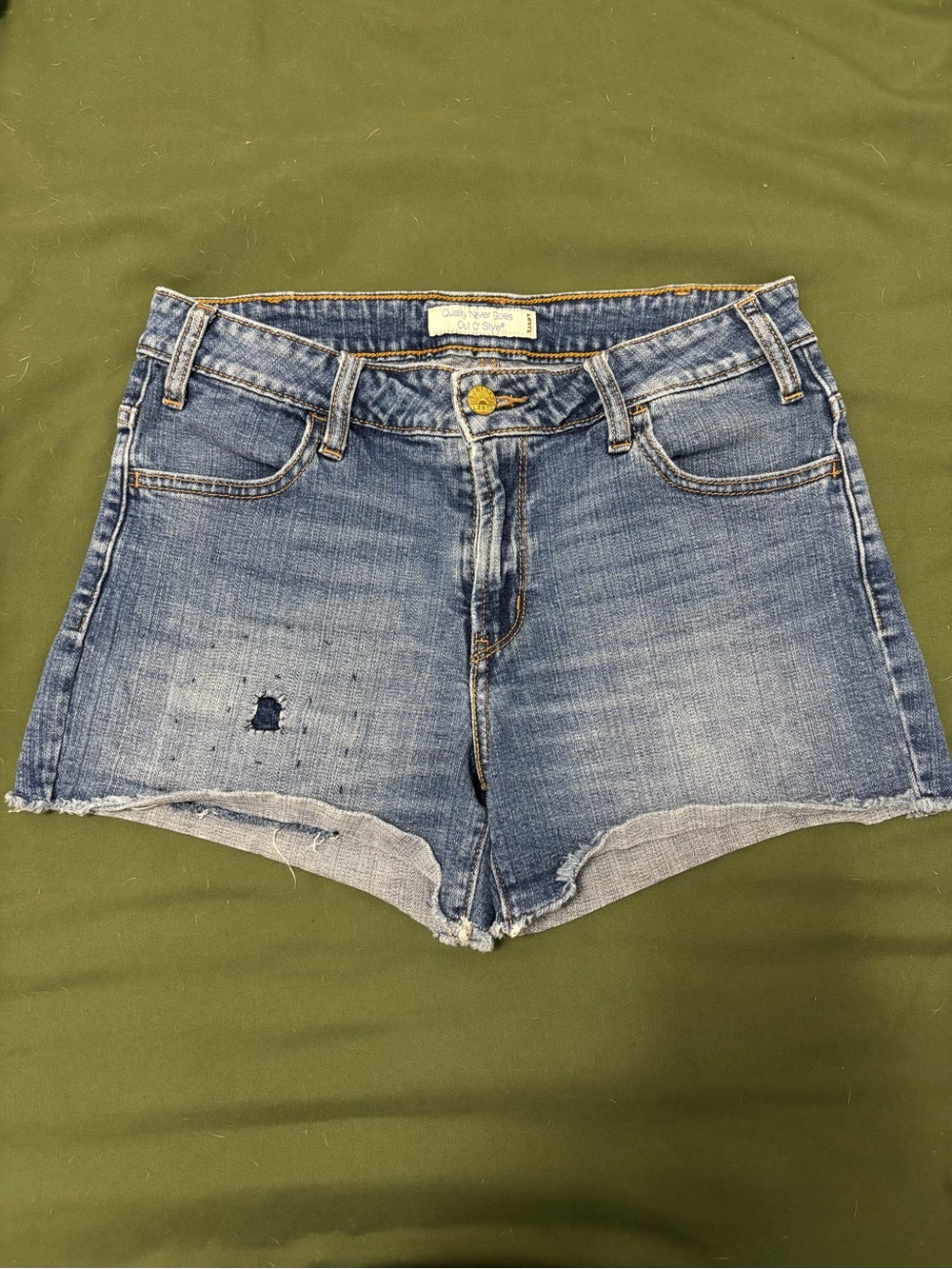 Levi Denim Cutoff Shorts